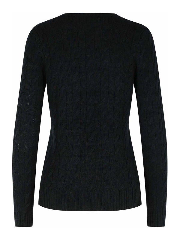 POLO RALPH LAUREN: Suéteres con cuello pico online - Suéter Cuello Redondo - Negro