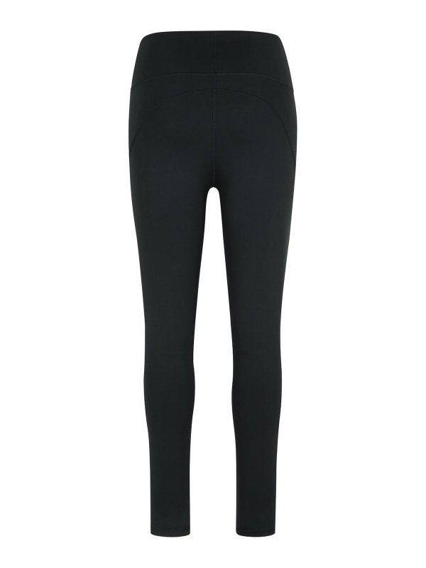 ADIDAS BY STELLA MCCARTNEY: leggings online - Training Leggings In Black Polyester Blend