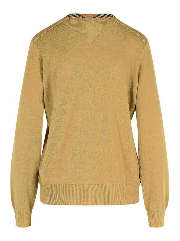 BURBERRY: クルーネック online - クルーネック - Check