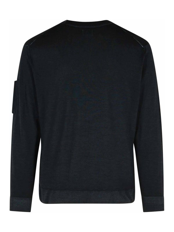 C.P. COMPANY: Suéteres con cuello pico online - Suéter Cuello Redondo - Lens