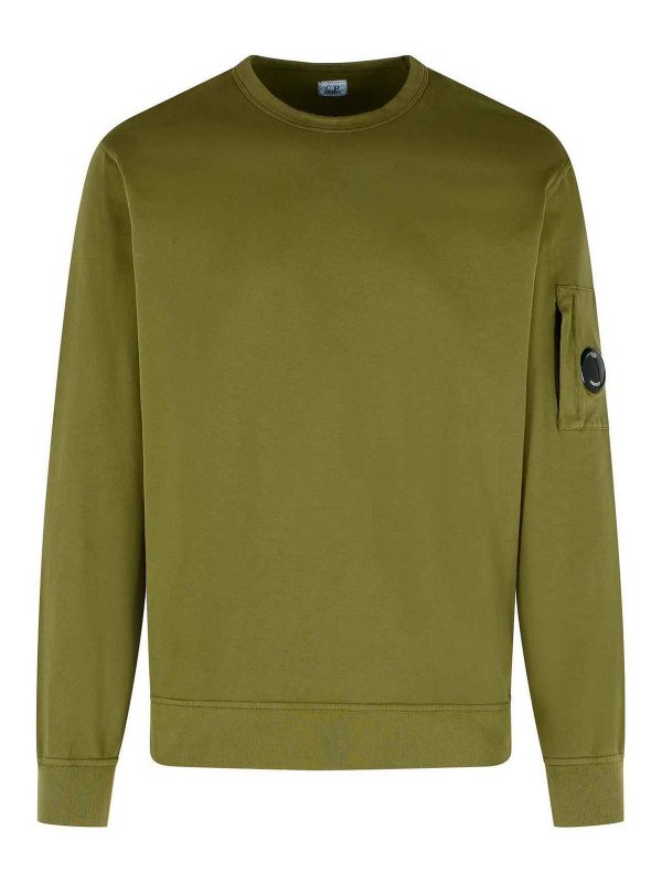 C.P. COMPANY: Sweatshirts & Pulls - Sweat-Shirts - Lens