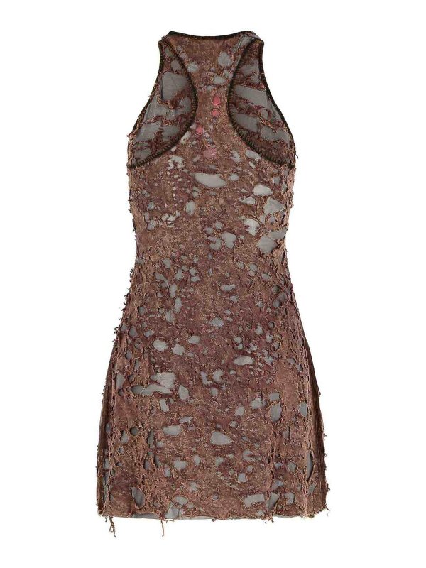 DIESEL: Kurze Kleider online - Kurzes Kleid - Braun