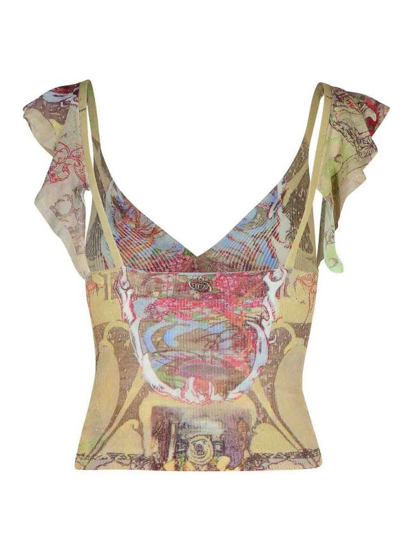 DIESEL: Tops y camisetas sin mangas online - Top - Multicolor