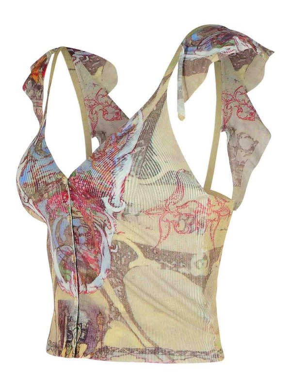 The Best Shops DIESEL: Tops y camisetas sin mangas - Top - Multicolor