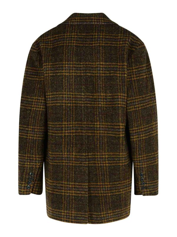 ISABEL MARANT: blazers online - Gesina Khaki Virgin Wool Blazer