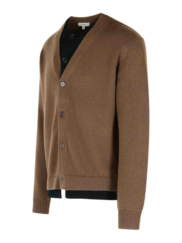 The Best Shops J.W. ANDERSON: Cardigans - Cardigan - Marron