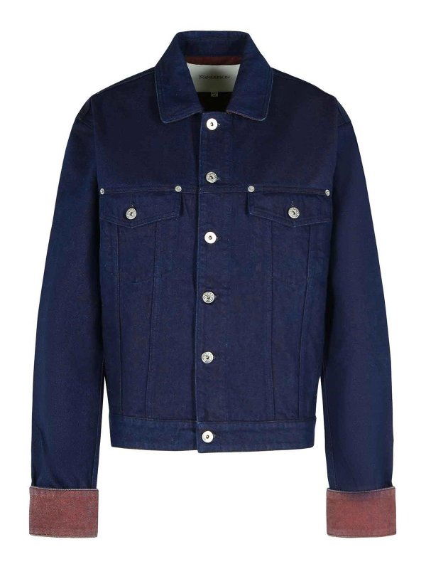 J.W. ANDERSON: Casualjacken - Casualjacke - Blau