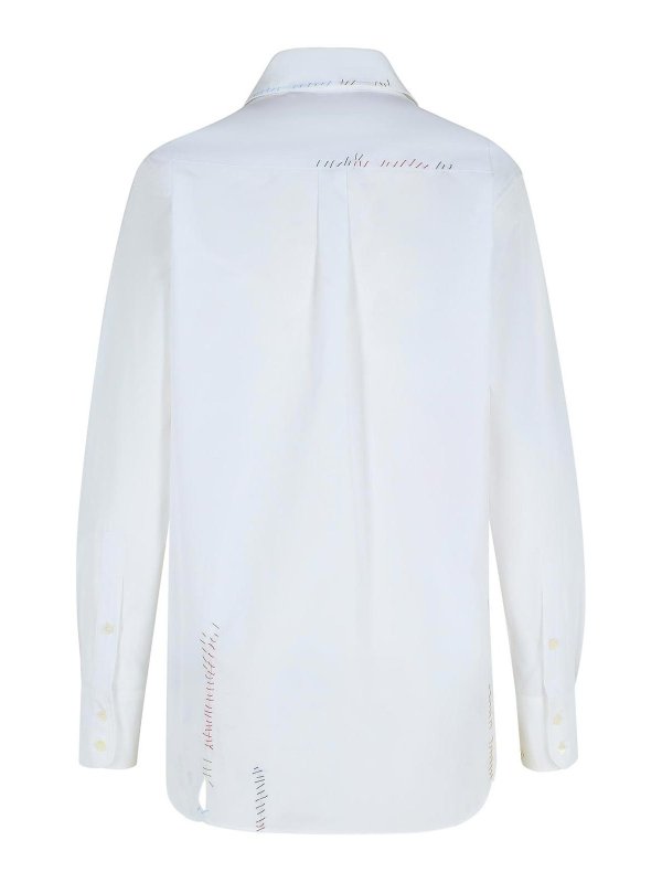 Marni: camicie online - Camicia di cotone bianco