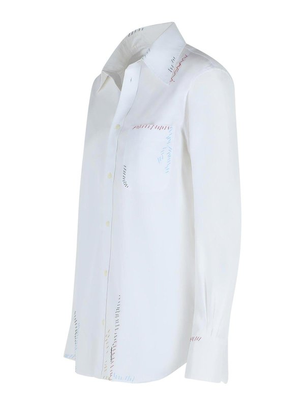 The Best Shops Marni: camicie - Camicia di cotone bianco
