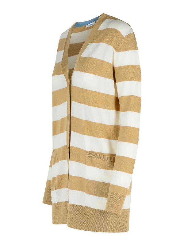 The Best Shops Max Mara: Cárdigans - Cárdigan - Beis