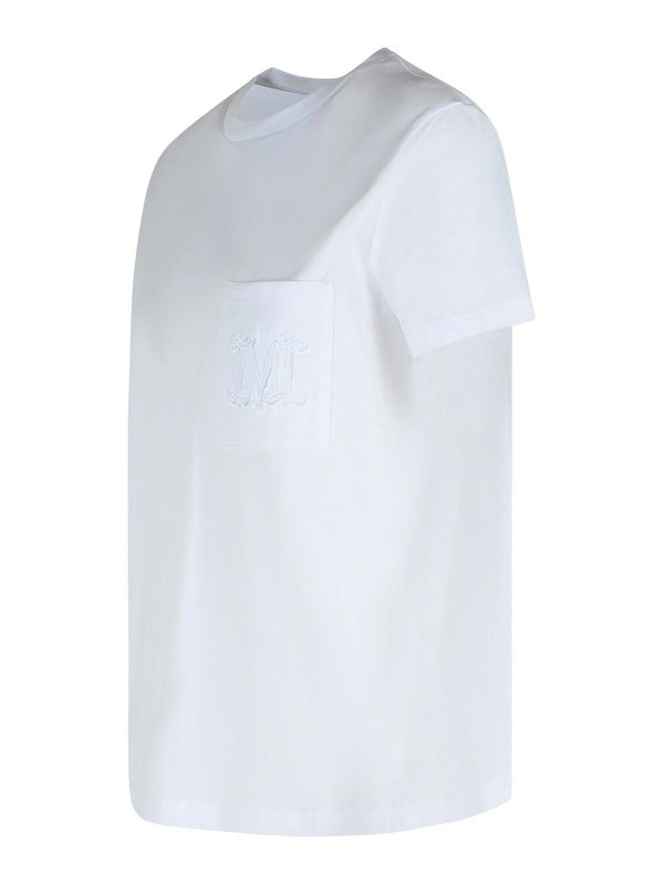 The Best Shops Max Mara: Camisetas - Camiseta - Blanco