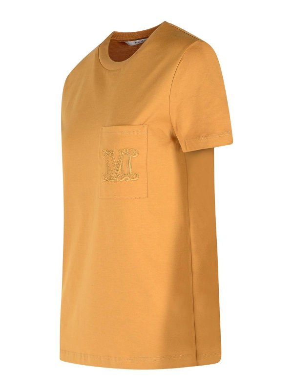 The Best Shops Max Mara: T-shirts - T-Shirt - Braun
