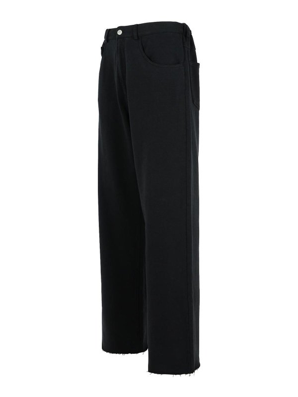 The Best Shops MM6 MAISON MARGIELA: Casual Hosen - Casual Hose - Schwarz