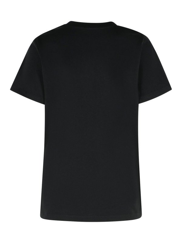 MONCLER: T-shirts online - T-Shirt - Schwarz