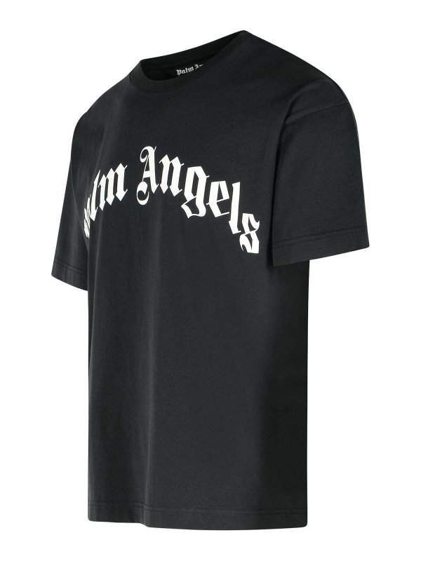 The Best Shops Palm Angels: T-shirts - T-Shirt - Schwarz