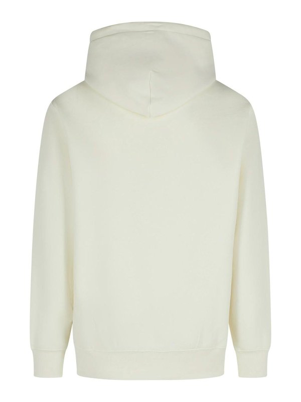 POLO RALPH LAUREN: Sweatshirts & Sweaters online - Bear Sweatshirt In White Cotton Blend