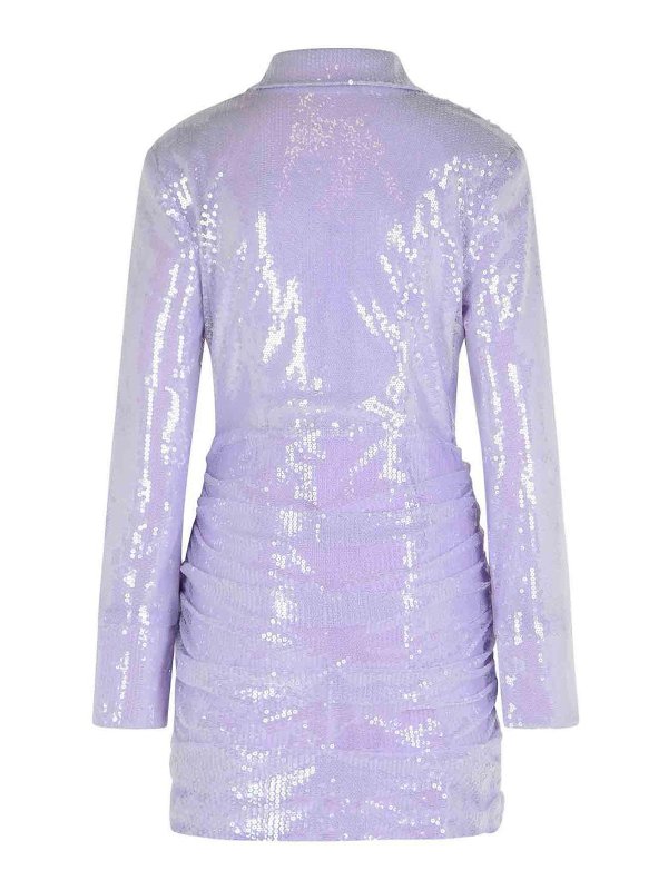 ROTATE Birger Christensen: Robes courtes online - Robe Courte - Métallique