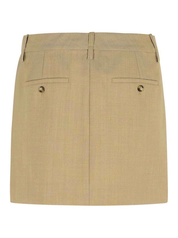 SPORTMAX: ミニスカート online - ミニスカート - ブラウン