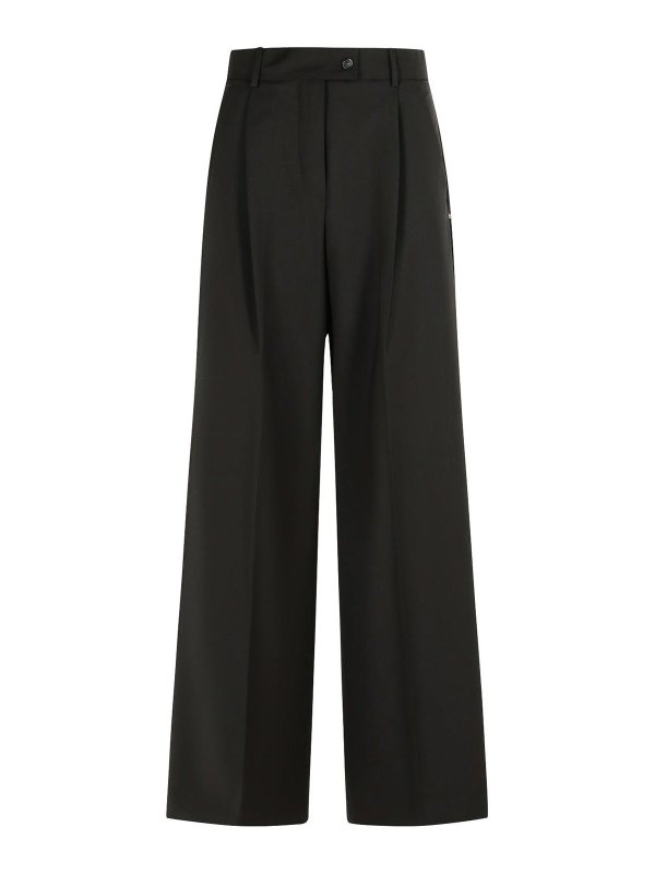 SPORTMAX: カジュアルトラウザー - カジュアルパンツ - ブラウン