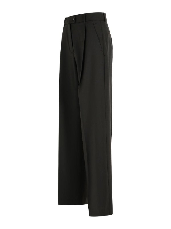 The Best Shops SPORTMAX: カジュアルトラウザー - カジュアルパンツ - ブラウン