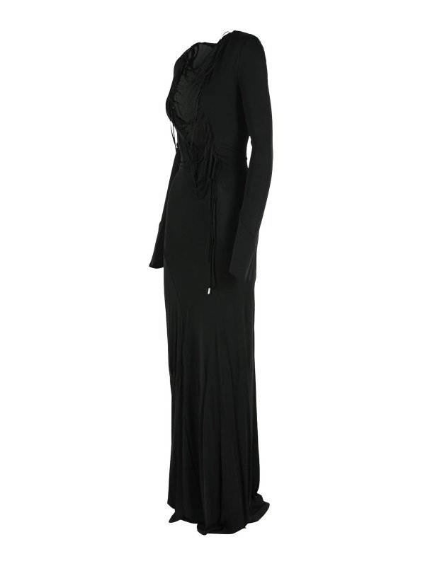 The Best Shops The Attico: Maxi robe - Maxi Robe - Noir