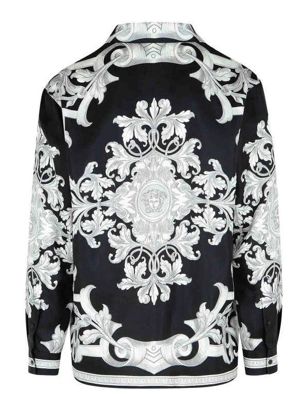 VERSACE: Chemises online - Chemise - Noir