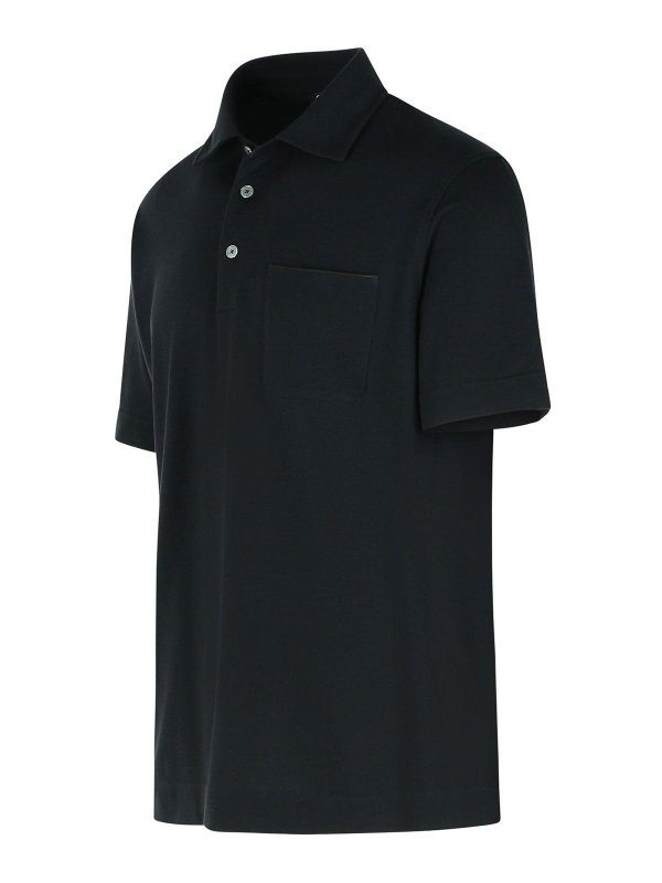 The Best Shops ZEGNA: Polos  - Polo - Noir