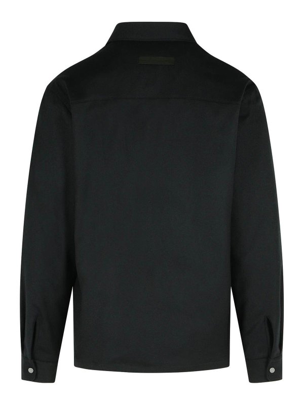 ZEGNA: casual jackets online - Black Wool Jacket