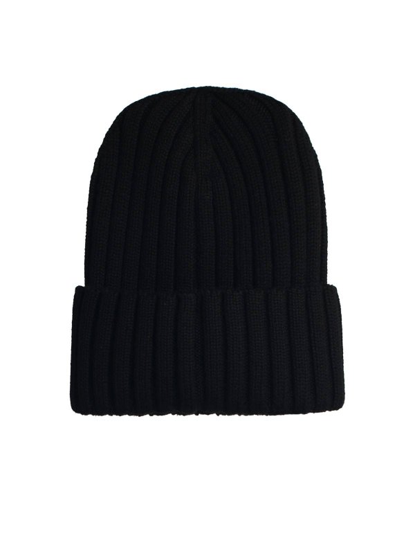 MONCLER: Mützen online - Mütze - Schwarz