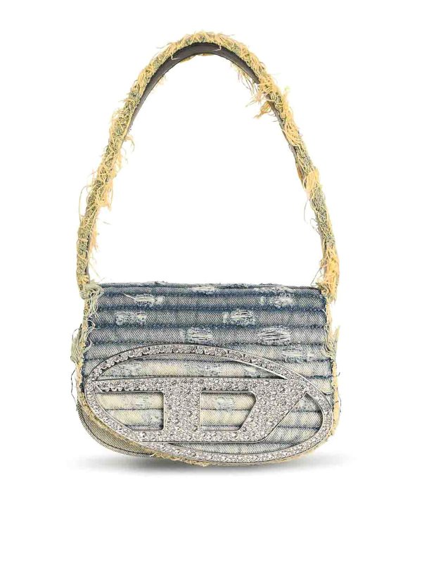 DIESEL: Sacs bandoulière - Sac Bandoulière - Bleu Clair