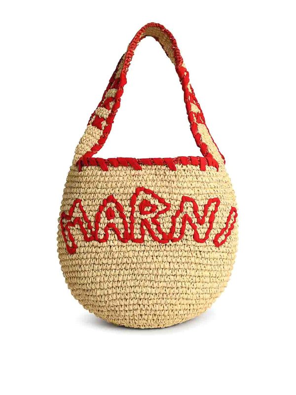 Marni: Sacs bandoulière - Sac Bandoulière - Hobo Nassa
