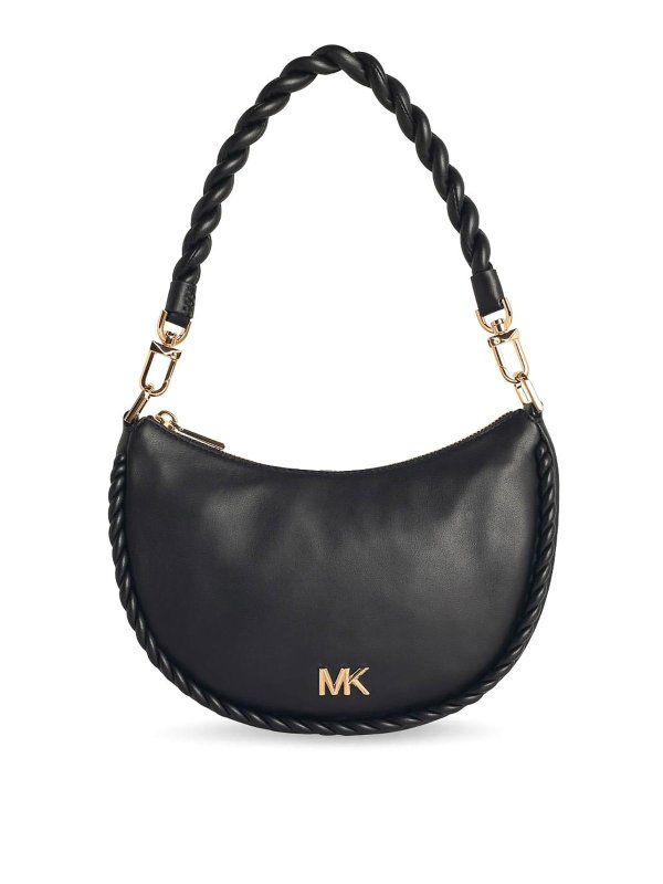 MICHAEL KORS: cross body bags - Kyla Black Leather Bag