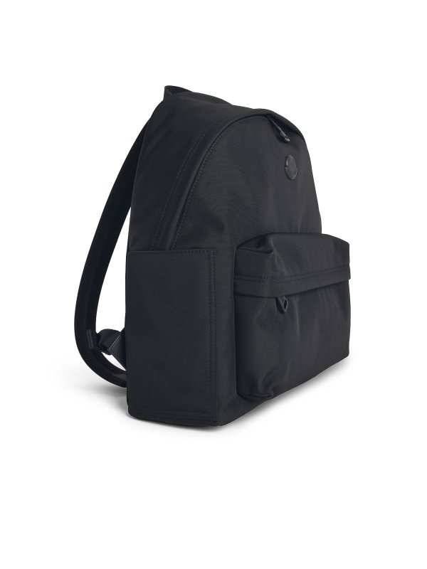 MONCLER: backpacks online - New Pierrick Black Nylon Backpack