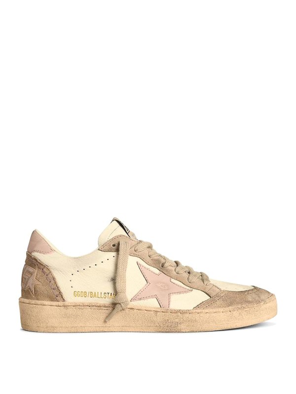 GOLDEN GOOSE: Chaussures de sport - Baskets - Blanc