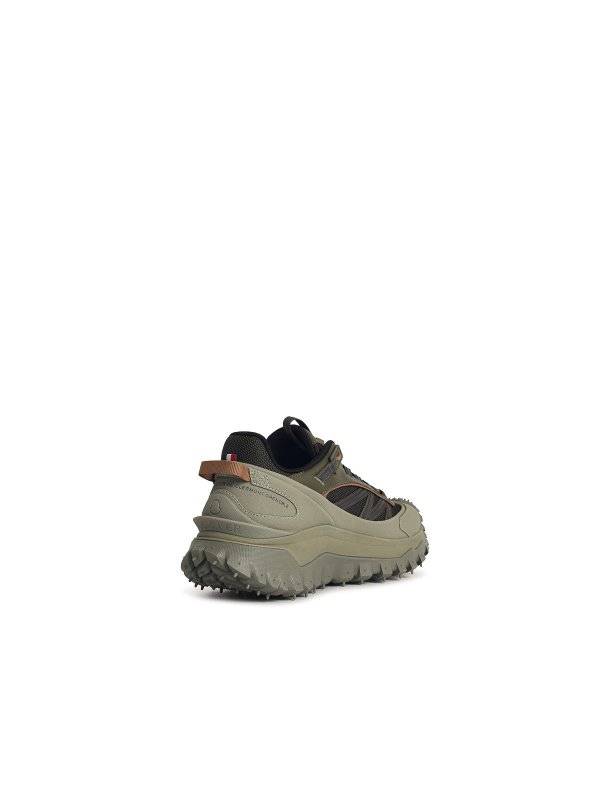 The Best Shops MONCLER: trainers - Trailgrip Gtx Green Leather Blend Sneakers
