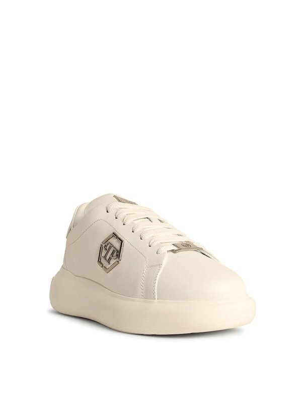 PHILIPP PLEIN: Chaussures de sport online - Baskets - Blanc