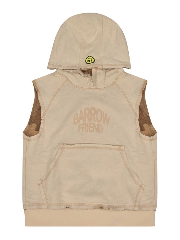 BARROW: クルーネック - クルーネック - 白