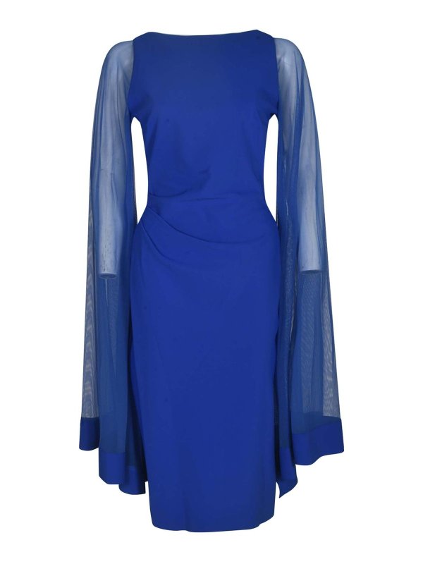 CHIARA BONI LA PETITE ROBE: Vestidos de cóctel - Vestido De Cóctel - Azul