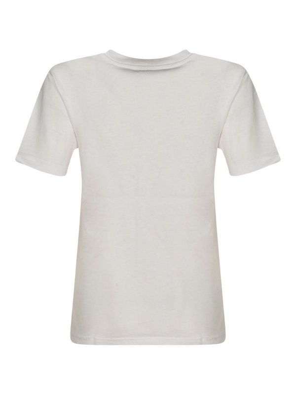 DIESEL: Strickpullover mit Rundhalsausschnitt online - Rundhalspullover - Weiß