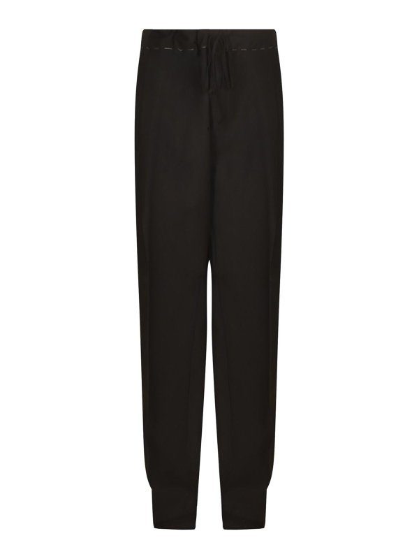 Maison Margiela: Traininghosen - Traininghose - Schwarz