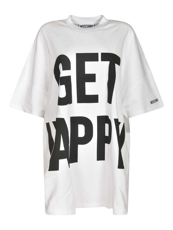 MOSCHINO: ショートドレス - ショートドレス - 白