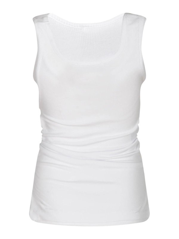 MOSCHINO: クルーネック online - クルーネック - 白