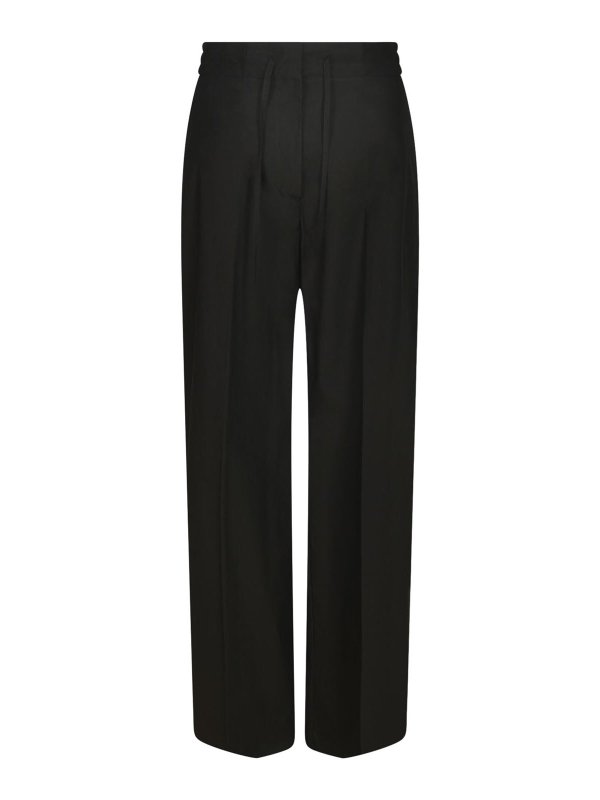 P.A.R.O.S.H.: トラウザーショーツ - ショートパンツ - 黒