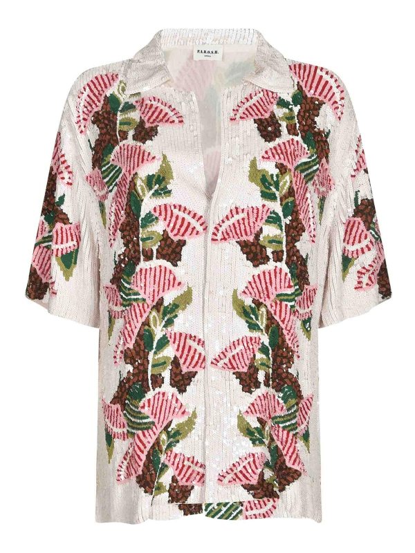 P.A.R.O.S.H.: シャツ - シャツ - マルチカラー