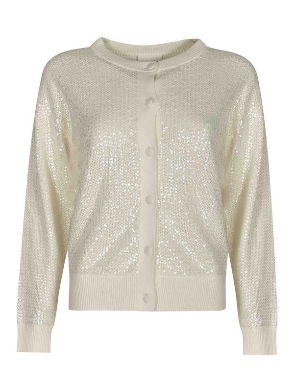 P.A.R.O.S.H.: Cardigans - Cardigan - Creme