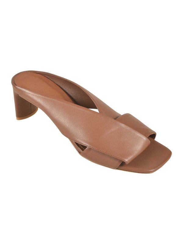 FABRIZIO DEL CARLO: Sandales online - Sandales - Camel