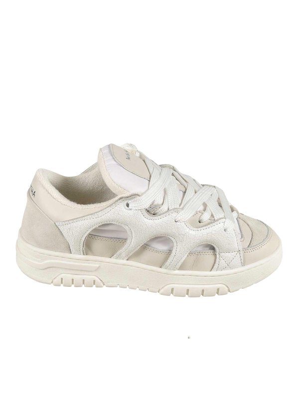 SANTHA: Chaussures de sport - Baskets - Blanc