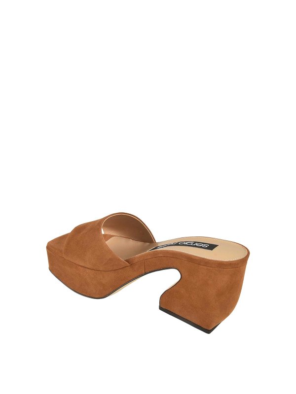 The Best Shops SERGIO ROSSI: Sandalen - Sandalen - Braun