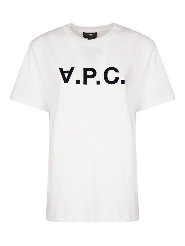 A.P.C.: t-shirts - Logo T-Shirt