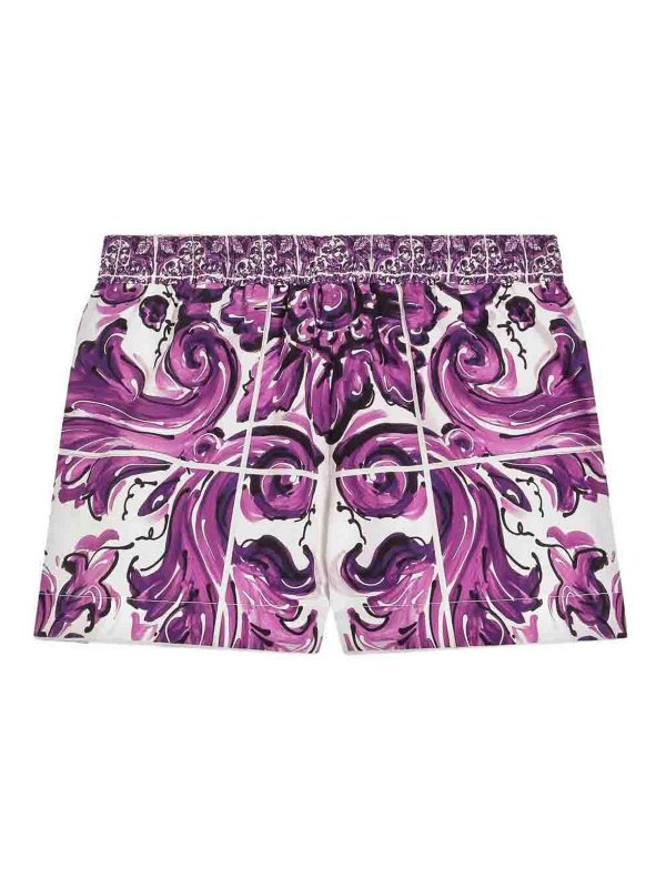 Dolce & Gabbana Jr: Shorts online - Shorts - Púrpura